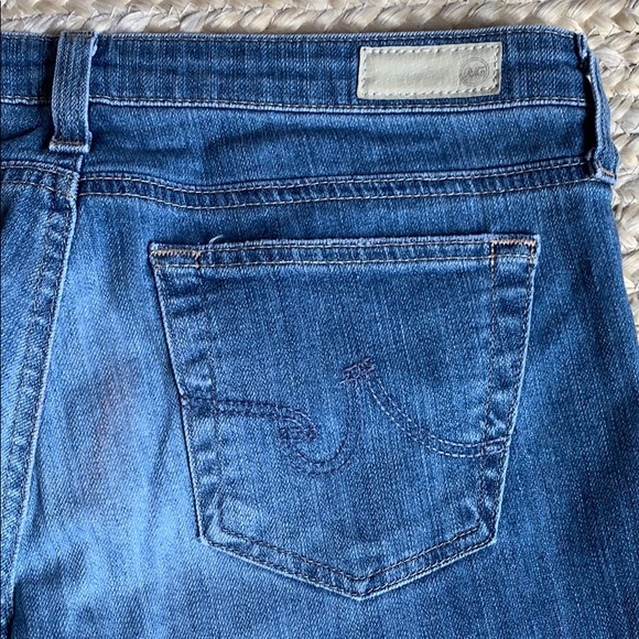 AG The Stilt Roll Up Cigarette Jean Distressed 27 - Picture 5 of 6